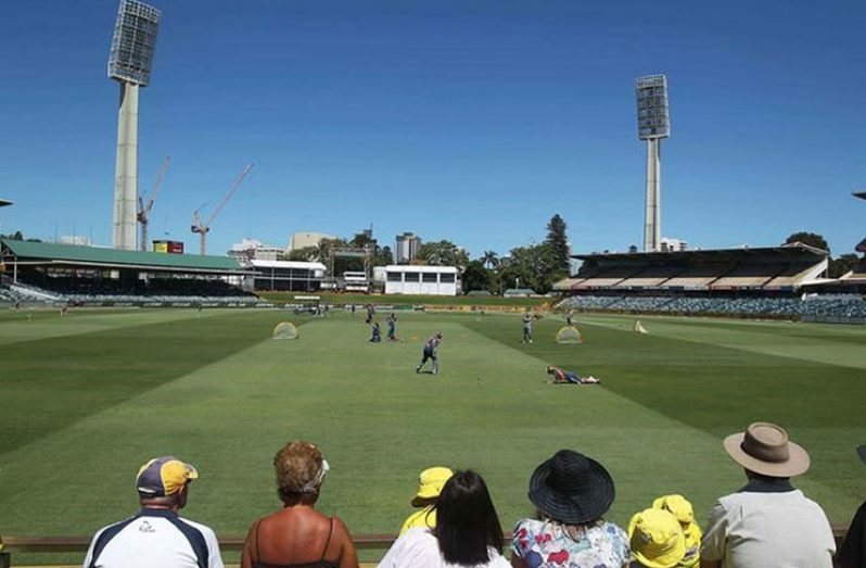 The WACA stadium in Perth, regarded as one of the fastest wickets in the world will host its final international match when Australia take on England in the third Test of the Ashes series. (Reuters photo)