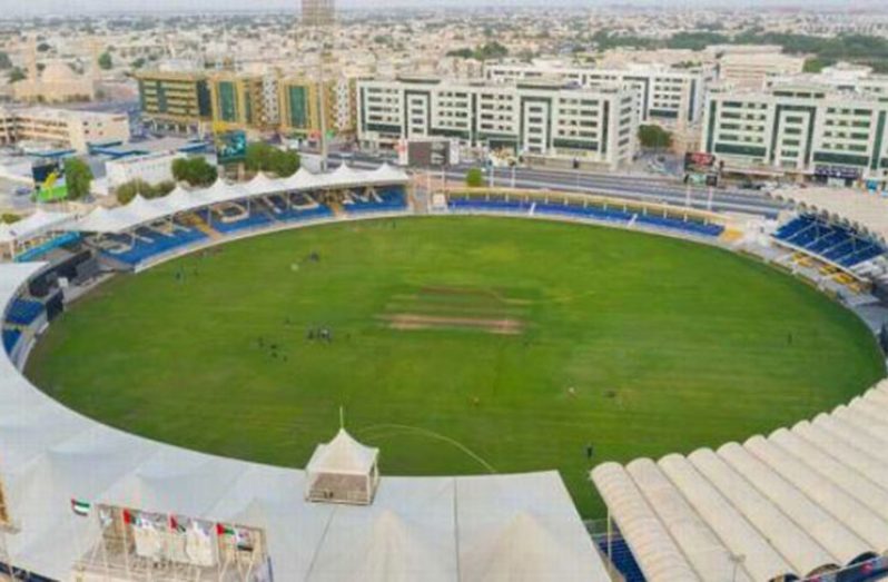 The refurbished Sharjah Cricket Stadium gears up for IPL 2020. (Sharjah Cricket Council)