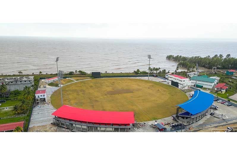 The Anna Regina National Stadium will officially open on July 3 (PHOTO: News Room/Avidesh Narine/March 10, 2026)