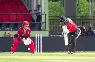 Stafanie Taylor top-scored for the Warriors with an entertaining 45 yesterday at Providence