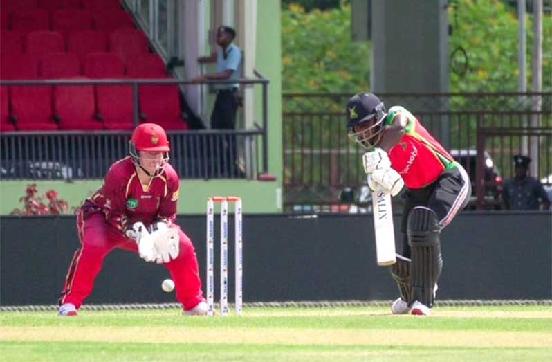 Stafanie Taylor top-scored for the Warriors with an entertaining 45 yesterday at Providence