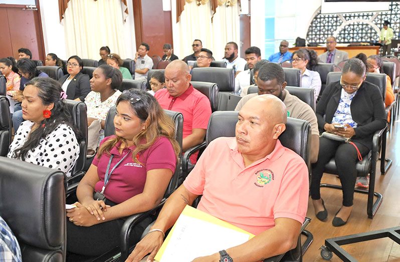 Stakeholders at the meeting