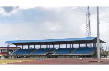 One of the stands at the Bayroc National Stadium