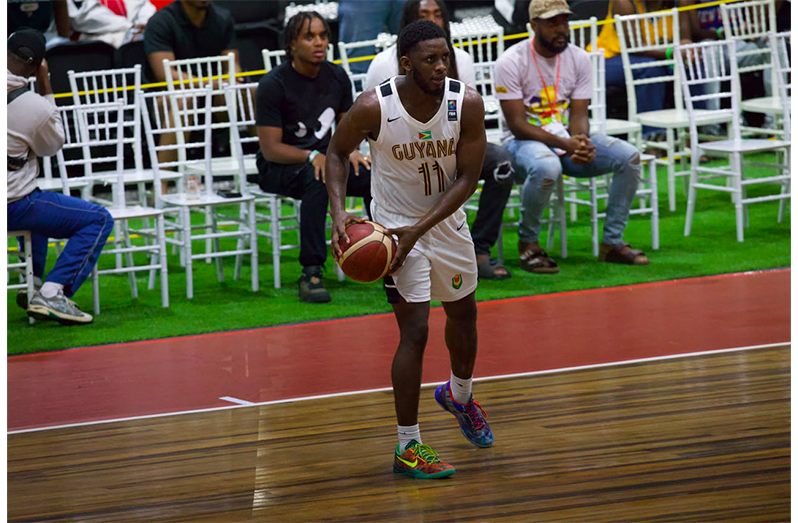 Guyana’s captain Stanton Rose