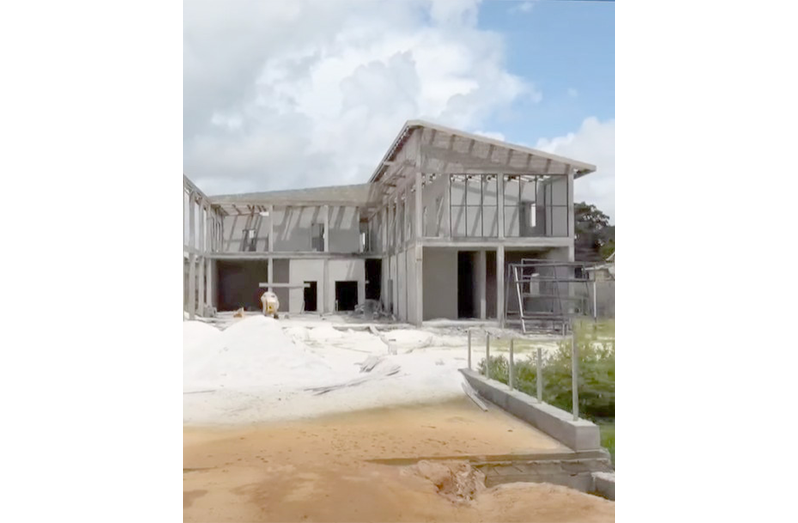 Onderneeming Fire Station under construction