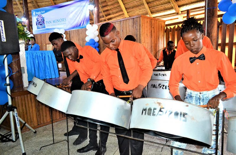 Some of the participants displaying their skills during the graduation ceremony