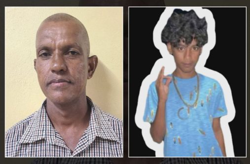 Forty-nine year-old labourer of Stewartville (left) and the late Sudesh Singh
