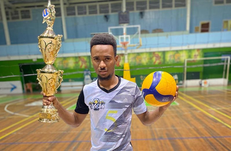 National volleyball player Kristoff Shepperd