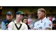 Steve Smith, left, in conversation with Ben Stokes