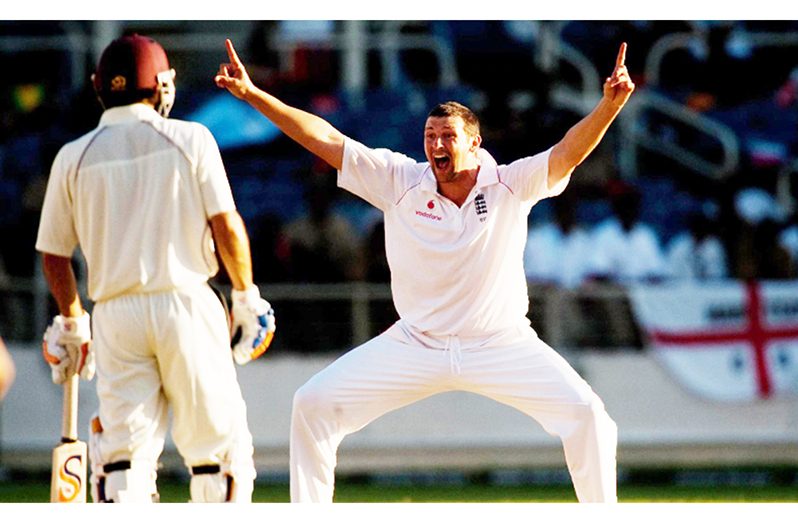 England pacer Steve Harmison