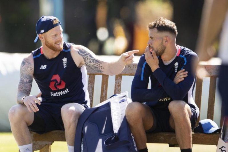 England's Ben Stokes (left)  and Alex Hales