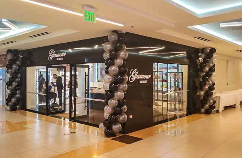 The spanking new ‘Glamour Beauty’ store that was opened inside of MovieTowne