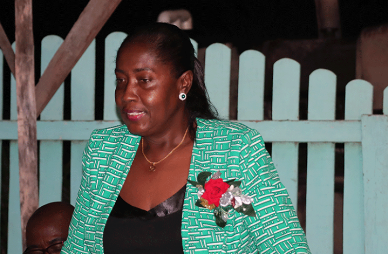 Minister of Agriculture with responsibility for Rural Affairs, Valerie Adams-Yearwood