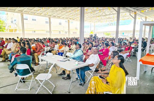 The Guyana Hindu Dharmic Sabha (GHDS) inaugural Hindu Youth Summit opened on Saturday uniting hundreds of young people from Guyana, Trinidad, Suriname and the USA to engage in workshops, discussions and cultural activities to deepen their connection to their heritage and foster leadership within the community