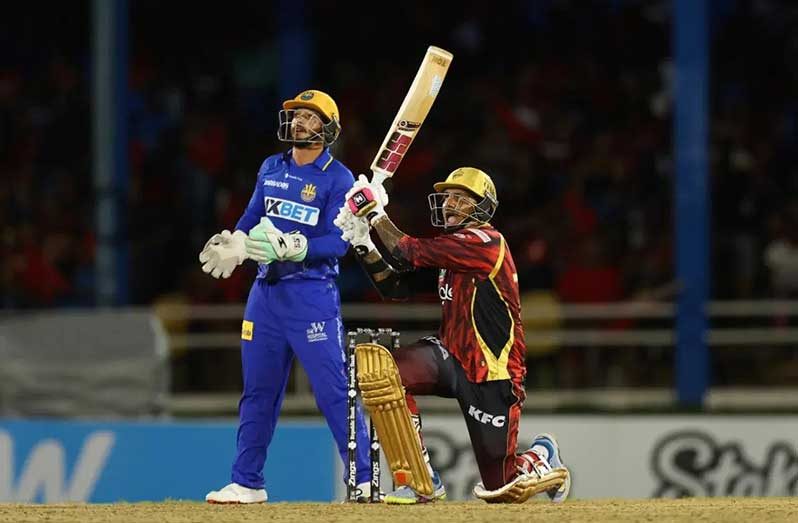 Sunil Narine hit five sixes in a 33-ball 55•Aug 29, 2026•CPL T20