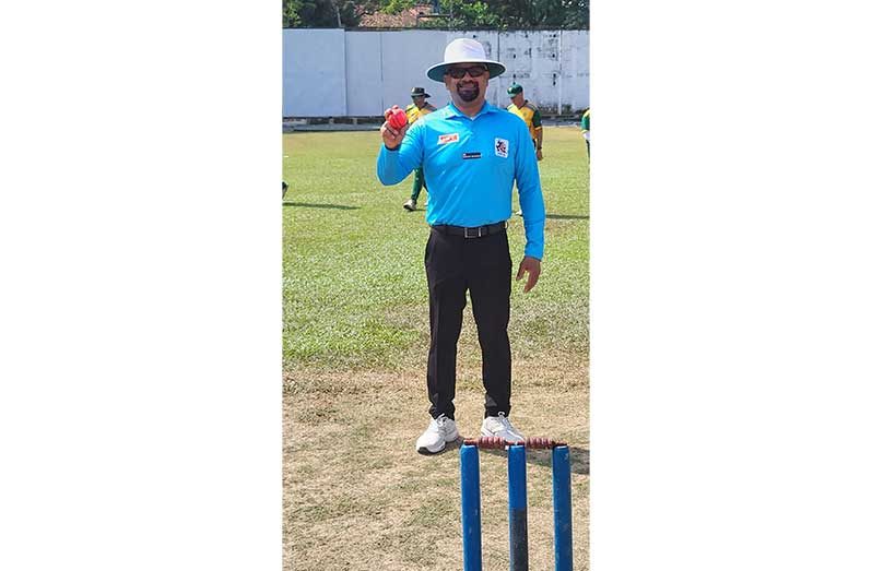 Guyana-born Canadian Umpire Suresh Budhoo