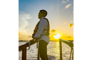 Susan R Minister of Tourism, Industry and Commerce, Susan Rodrigues captured at the golden hour, during a boat ride on the Demerara River in September (Photo by Japheth Savory photo)