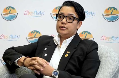 Minister of Tourism, Industry and Commerce Susan Rodrigues