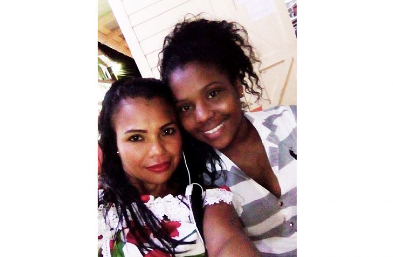 Susana (left) and her sister Samantha