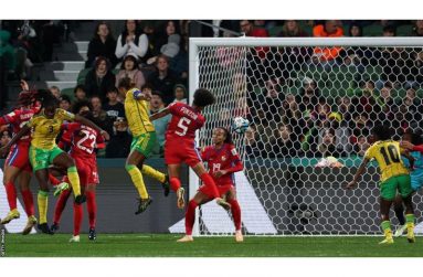 Allyson Swaby's header was enough to secure a historic win for Jamaica