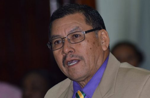 Minister of Indigenous People’s Affairs, Sydney Allicock