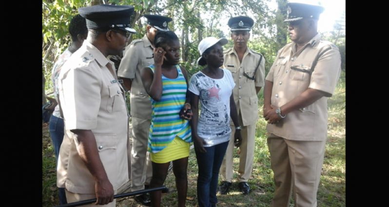Balram Persaud back in 2015 when he performed the functions of Commissioner of Police in the company of ‘A’ Division Commander, Clifton Hicken, visiting the relatives of a lad who was shot in the mouth by a police cadet officer in East La Penitence