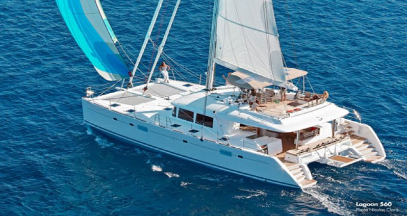 An Internet photograph of what a complete Catamaran looks like