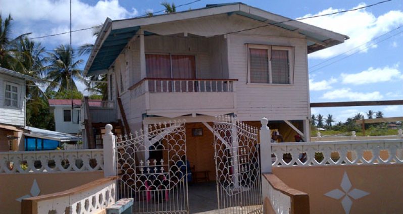 The home that Roopchan shared with his parents and only sister