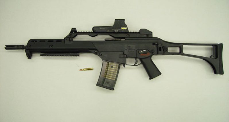 A G-3 Rifle similar to this one has been recovered