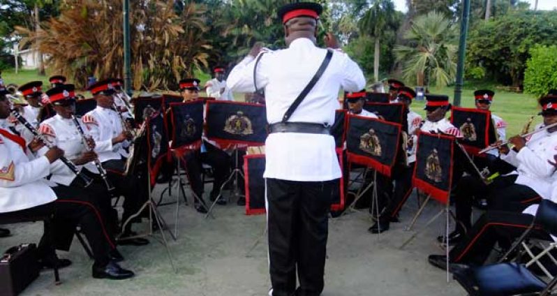 Music at its best, under the baton of Assistant Commissioner of Police (Rtd), Mr Cecil Bovell