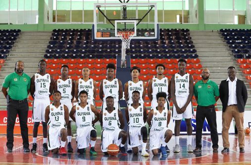 Guyana’s Centrobasket U-17 team