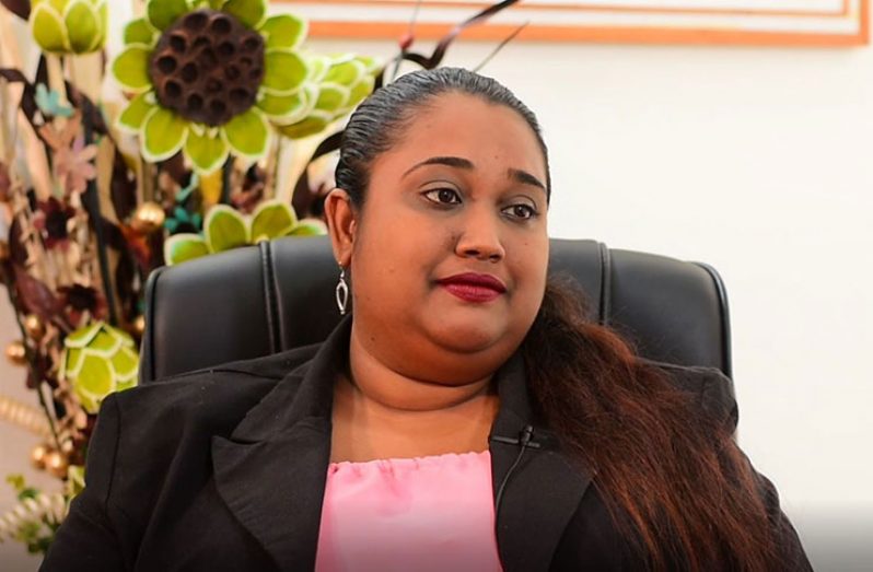 Presidential candidate of The New Movement, Dr. Asha Kissoon