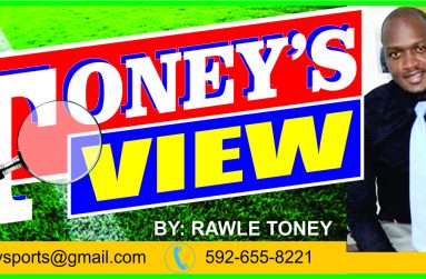 TONEY'S VIEW