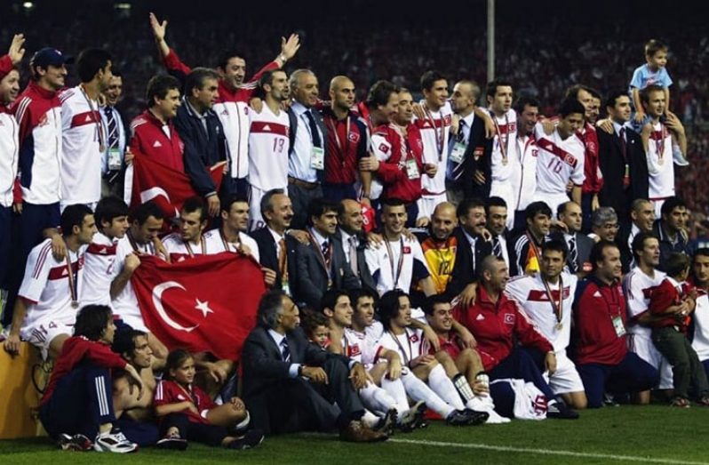 Turkey celebrate.