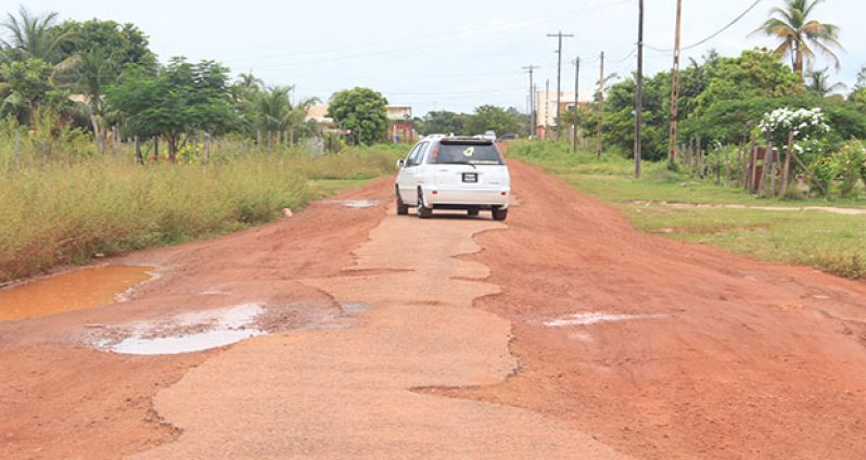 Another one of the deplorable roads in Tabatinga