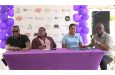 from (left to right) Petra Director Troy Mendonca, Dem Life Sales and Marketing Co-coordinator Oceola Van Doimen, Republic Bank Marketing Analyst Grace Hitnarine and Public Relations Consultant Troy Peters