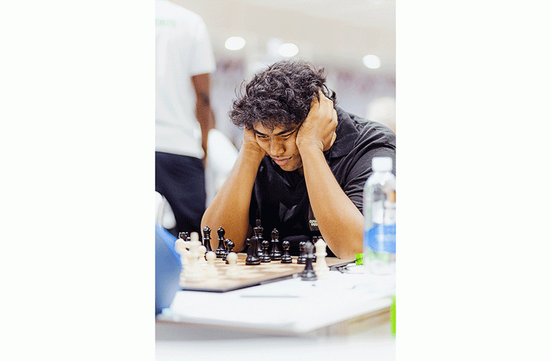 CM Taffin Khan at the 44th Chess Olympiad