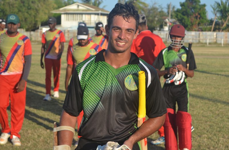 Chanderpaul carried his bat for a well-deserved man-of-the–match performance,  scoring 84.