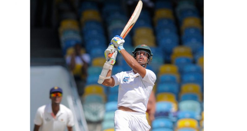 Tagenarine Chanderpaul hits a top score of 69 for the Jaguars.