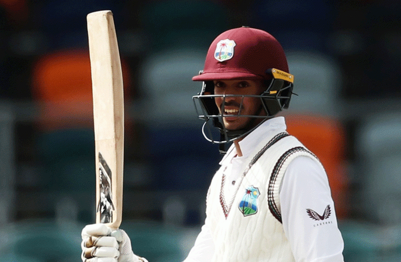 Tage narine Chanderpaul hit a top score of 78