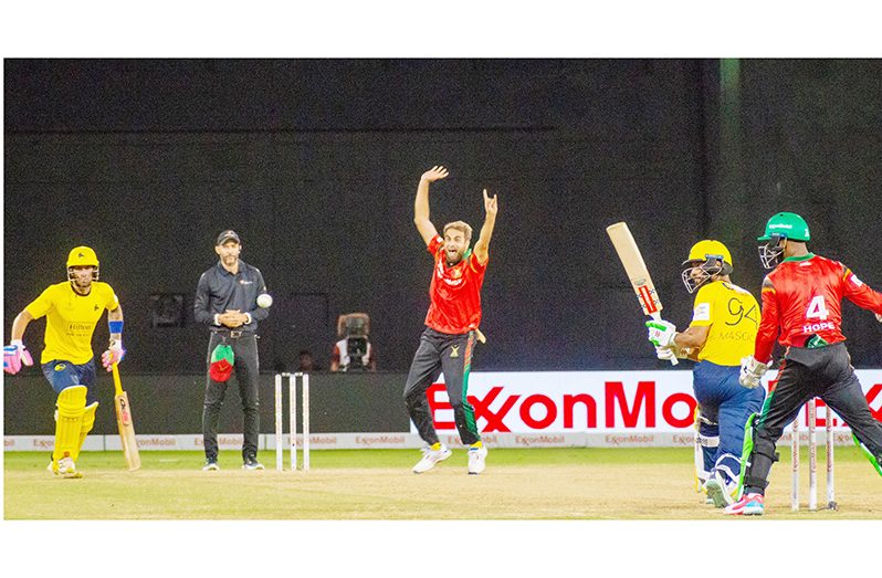 Imran Tahir took 3 for 18 (Japhet Savory photo)