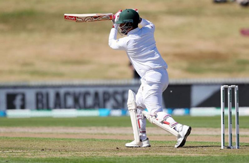 Opener Tamim Iqbal scored a 128-ball 126 - his first century in New Zealand - but Bangladesh were bowled out for a paltry 234 in their first innings.