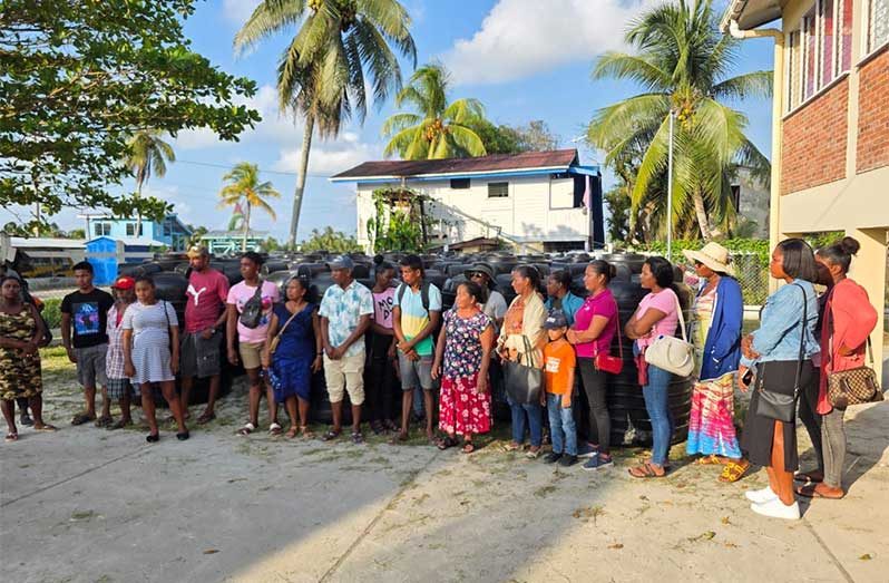Residents who benefitted from the black tanks