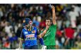 Tanvir Islam delivered a telling spell in just his second ODI •  (Ishara S. Kodikara/AFP/Getty Images)