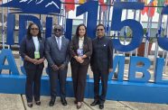 Guyana’s delegation is headed by Speaker of the National Assembly and IPU Governing Council Member, Manzoor Nadir, J.P., M.P; Minister of Human Services and Social Security and member of the IPU Bureau of Women Parliamentarians, Dr Vindhya Persaud, M.P.; Minister within the Office of the Prime Minister and member of the Bureau of Democracy and Human Rights, Warren Kwame McCoy, M.P.; and Parliamentary Executive Officer, Dr Carlleta Charles, who is serving as secretary to the delegation