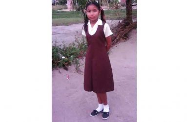 Twelve-year-old Anasie Fredericks