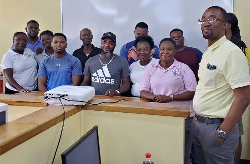 Some of the teachers in the recently concluded FIFA Football For Schools (F4S) training