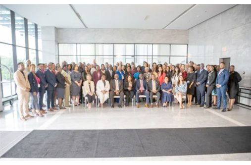 Attendees at the launch of CARPHA’s strategic plan