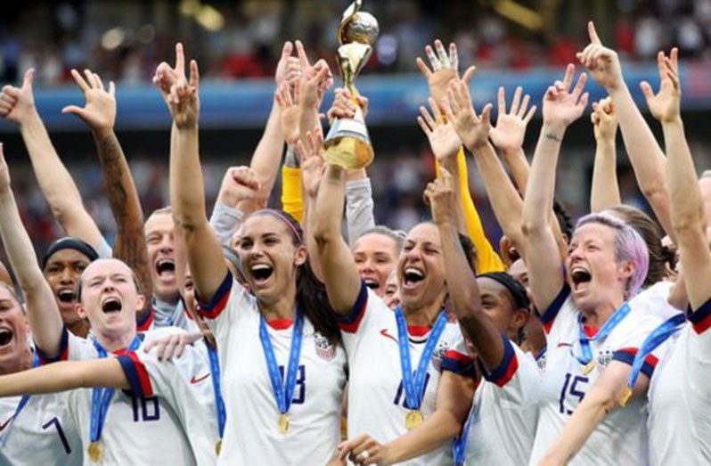 The USA women's team won a fourth World Cup in 2019.