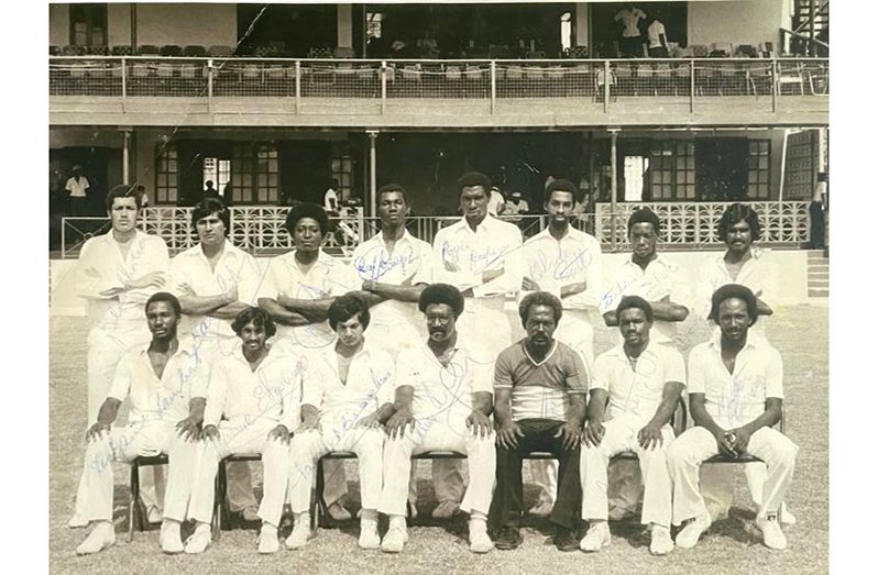 In 1983, the Guyana team won its first ever ‘double; the Shell Shield Regional First-Class Trophy and Harrison Line Cup 50-overs title in the same season